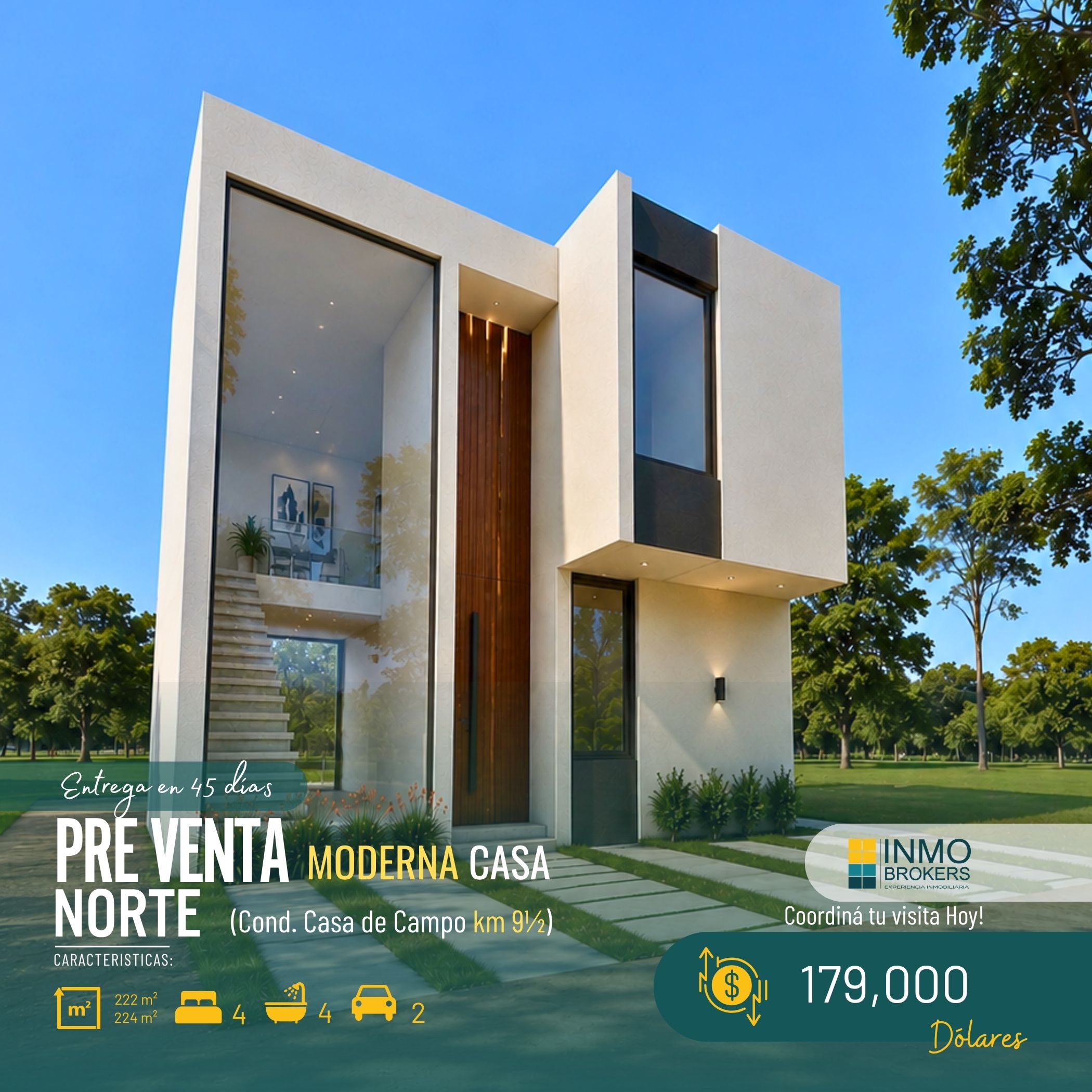 CASA DE LUJO – Condominio Casa de Campo