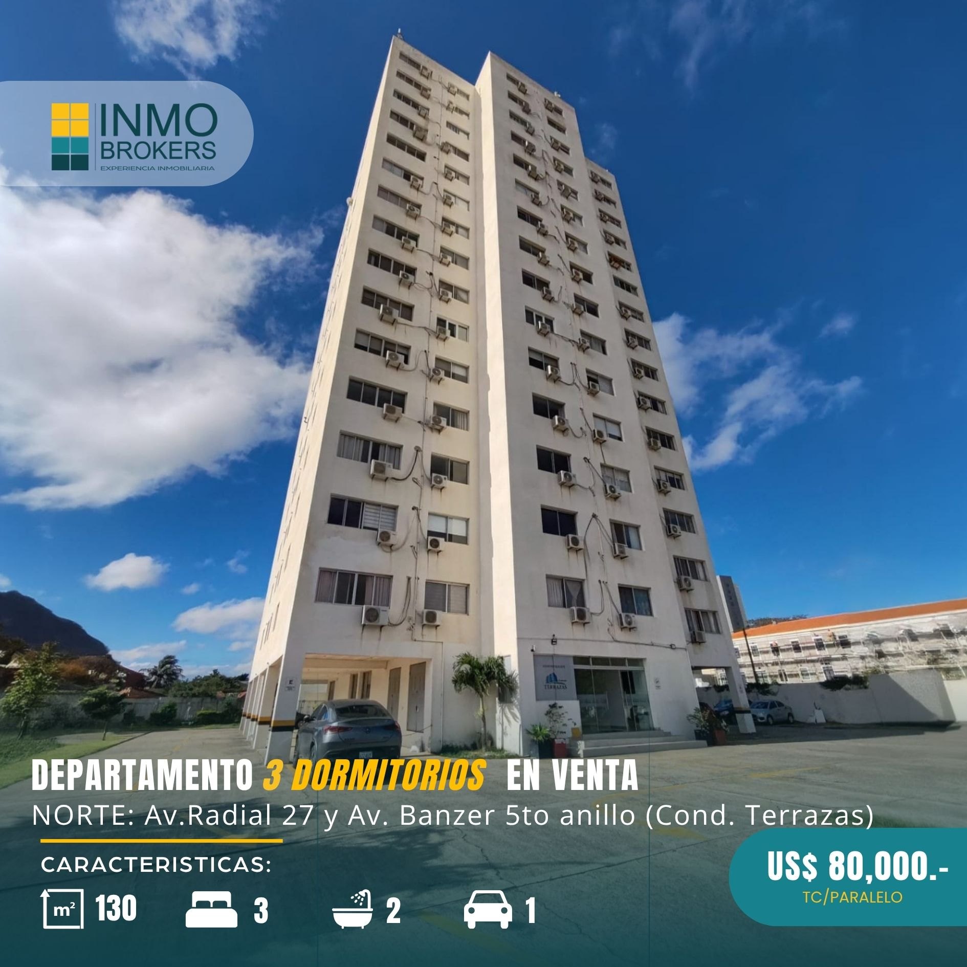 DEPARTAMENTO DE 3 DORMIOTORIOS EN VENTA